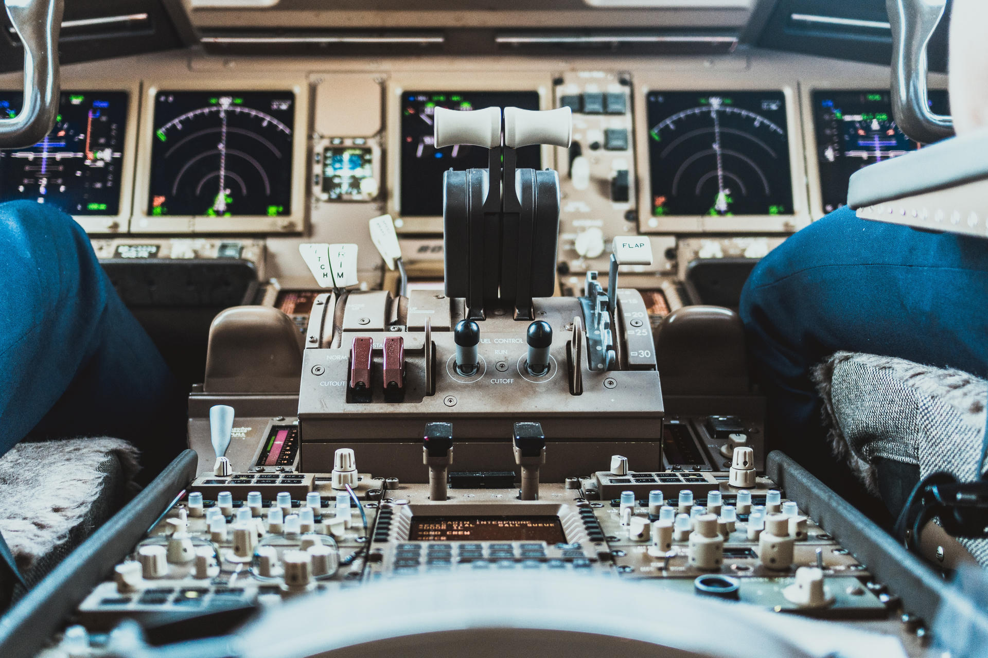 The Cockpit -- Franz Harvin Aceituna; @franzharvin on Unsplash