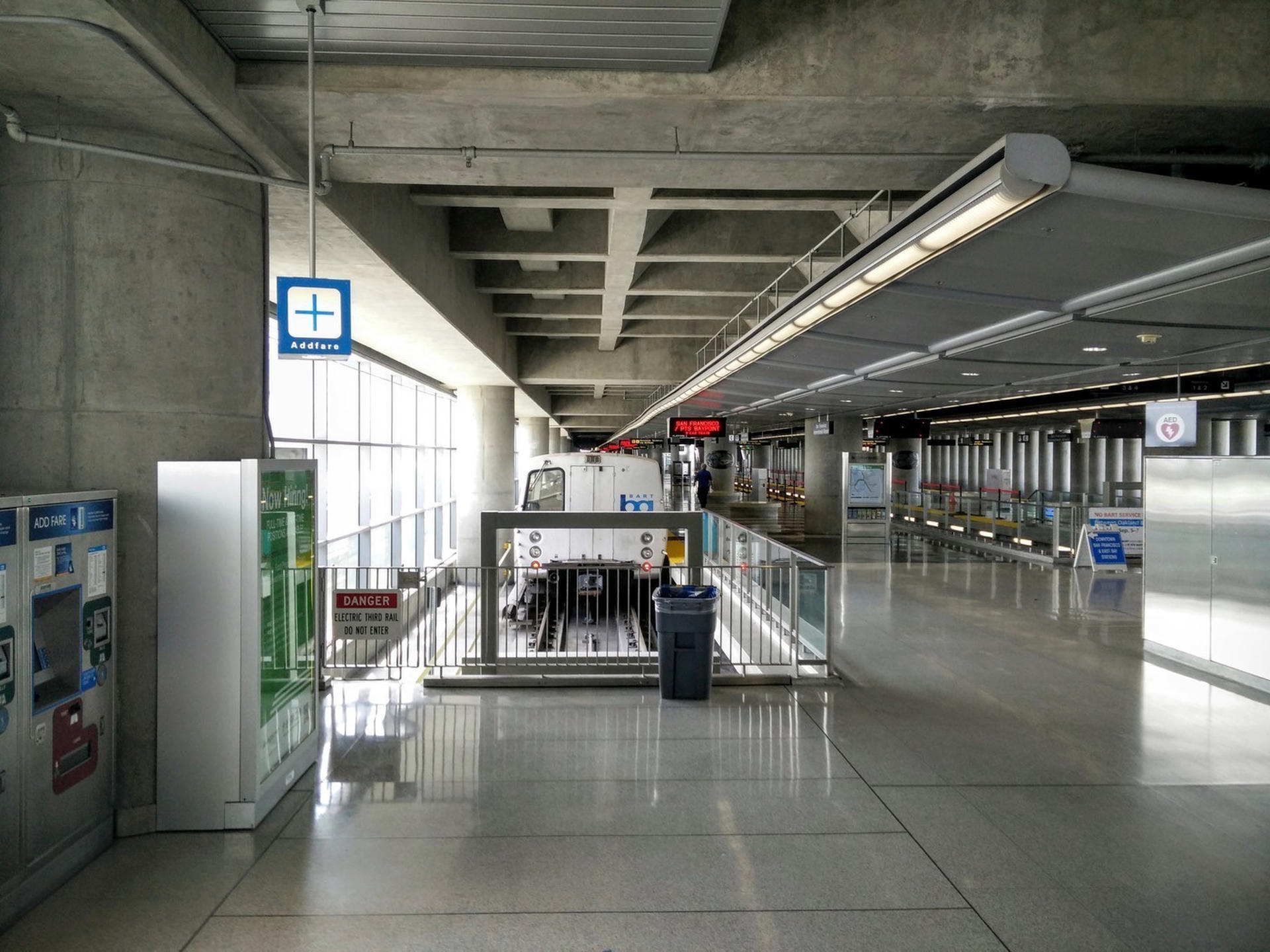 My first BART sighting.