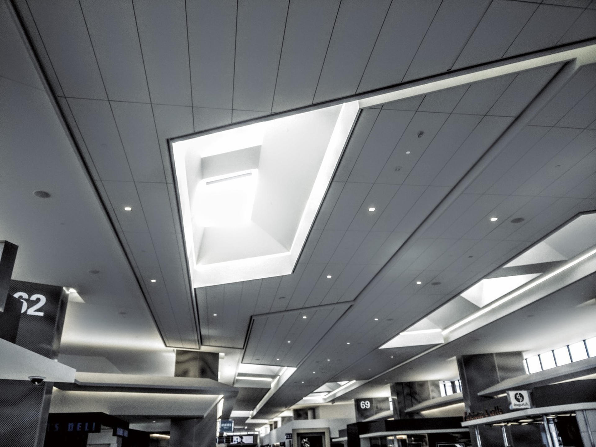 The SFO roof is pretty neat.