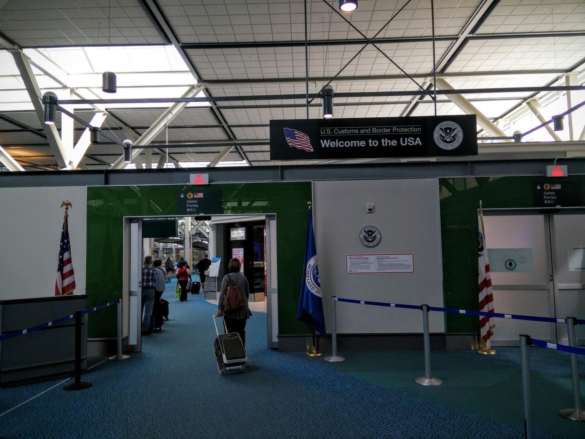 Officially entering the US... in Vancouver!