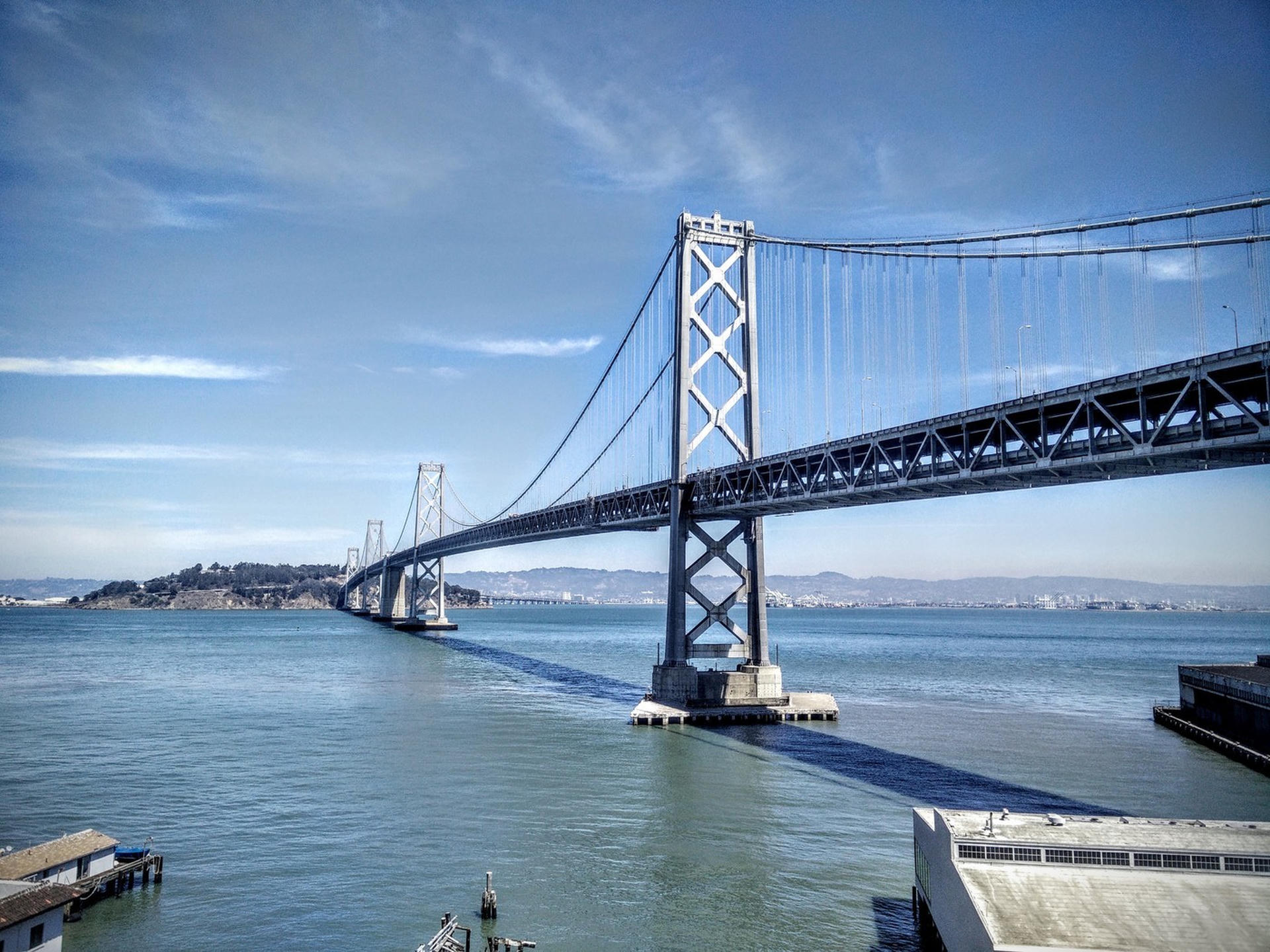 Obligatory bridge shot from atop Mozilla HQ.