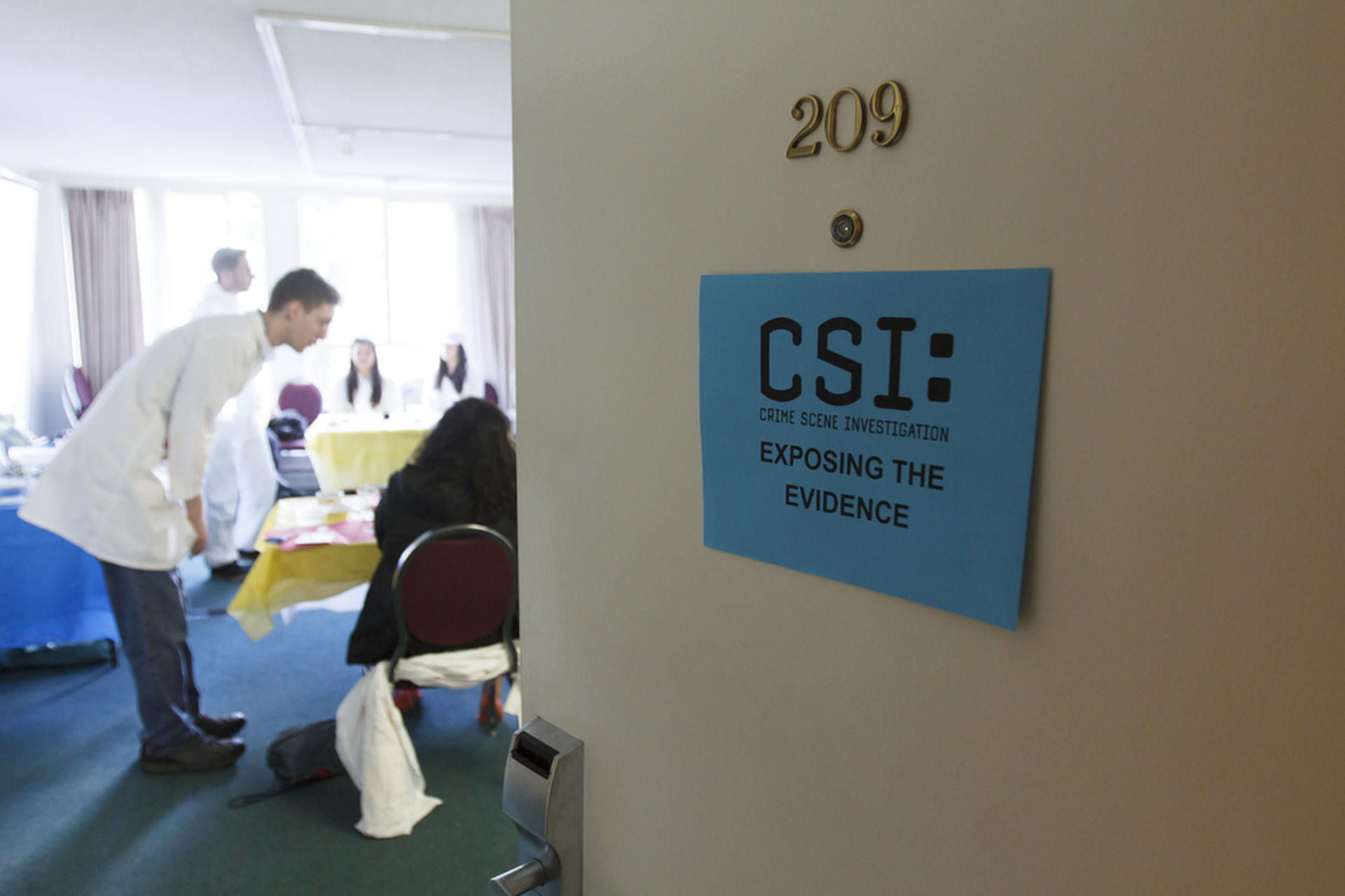 I helped out with both forensics and programming/technology workshops. What a blast!