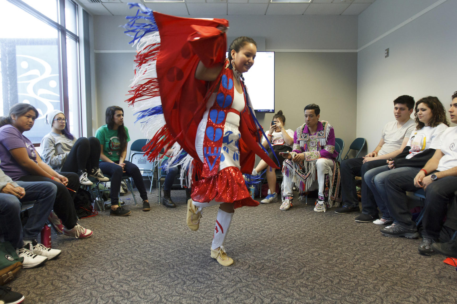 Jiggling and traditional dancing were other options.